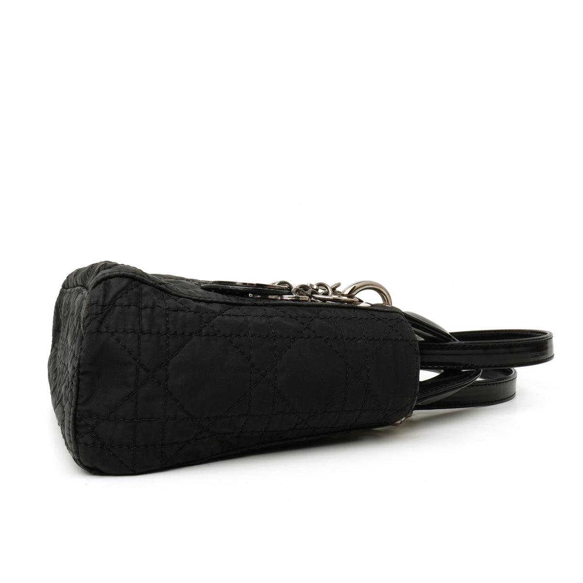 Dior Lady Dior Micro Nylon Black SHW