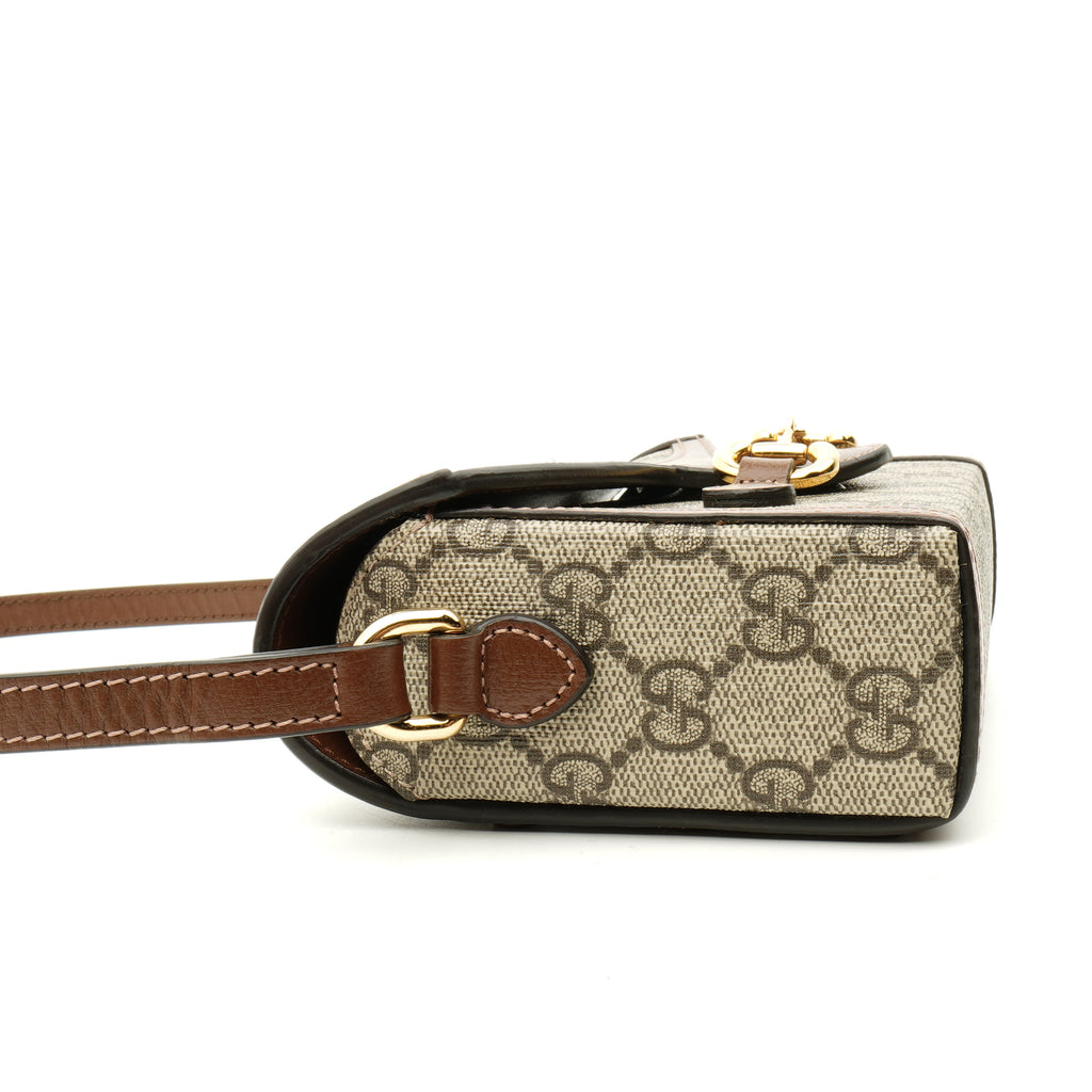 Gucci Horsebit 1955 Mini Coated Canvas