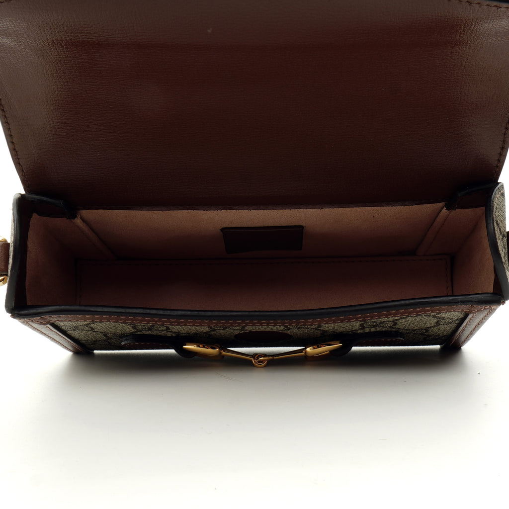 Gucci Horsebit 1955 Mini Coated Canvas