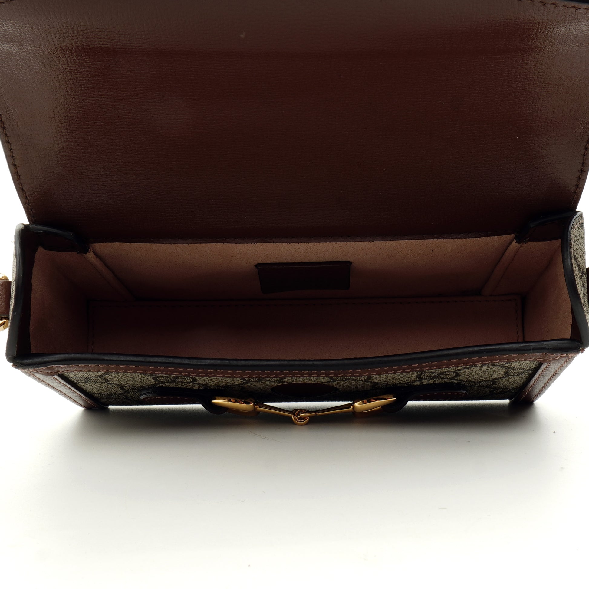 Gucci Horsebit 1955 Mini Coated Canvas