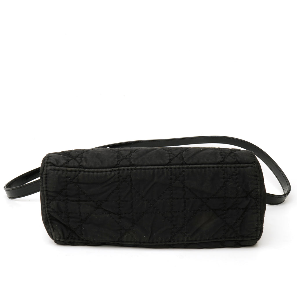 Dior Lady Dior Micro Nylon Black SHW