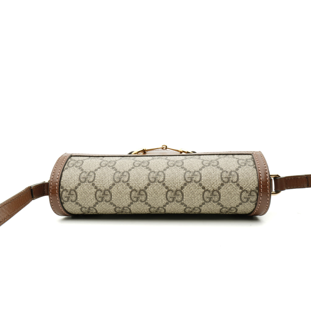 Gucci Horsebit 1955 Mini Coated Canvas