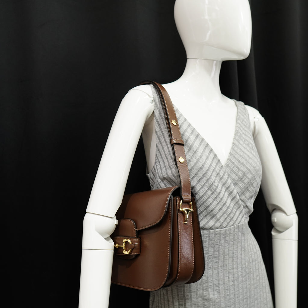 Gucci Horsebit 1955 Medium Brown Calfskin