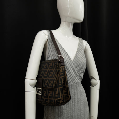 Fendi Mamma Baguette Zucca