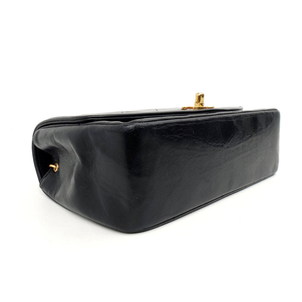 Chanel Diana Small Lambskin Black GHW