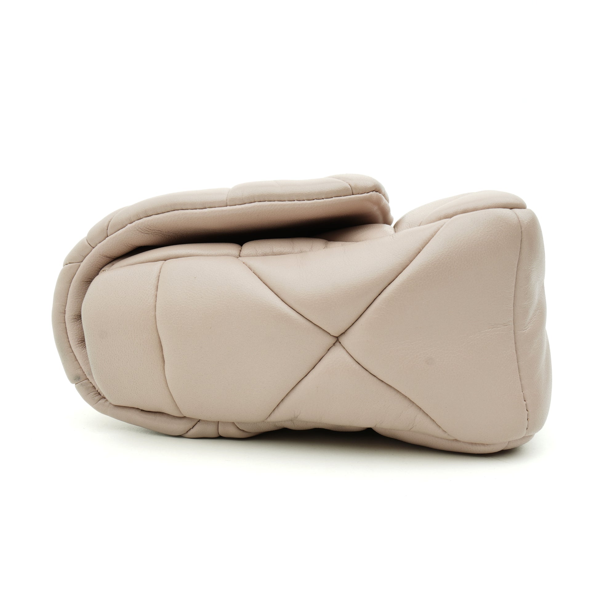 Prada Nappa Re-Nylon Triangle Quilted Patchwork Ninfea Flap