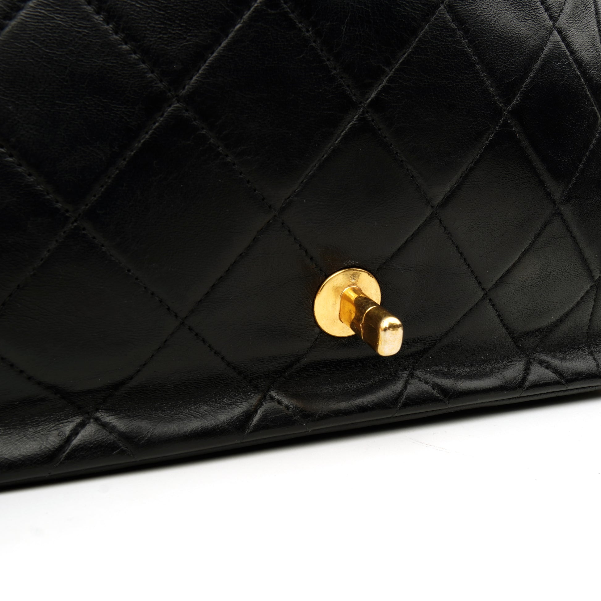 Chanel Diana Small Lambskin Black GHW