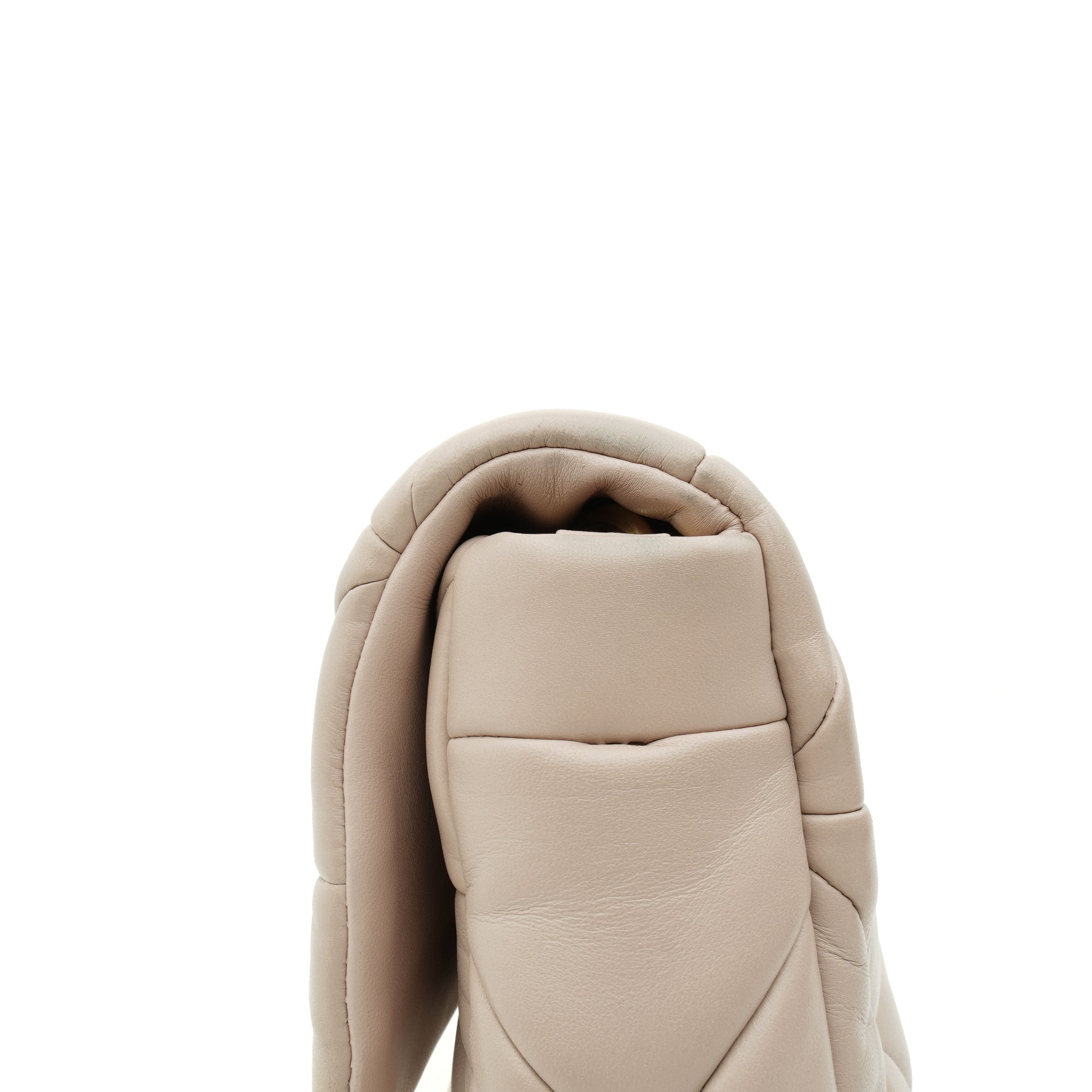 Prada Nappa Re-Nylon Triangle Quilted Patchwork Ninfea Flap