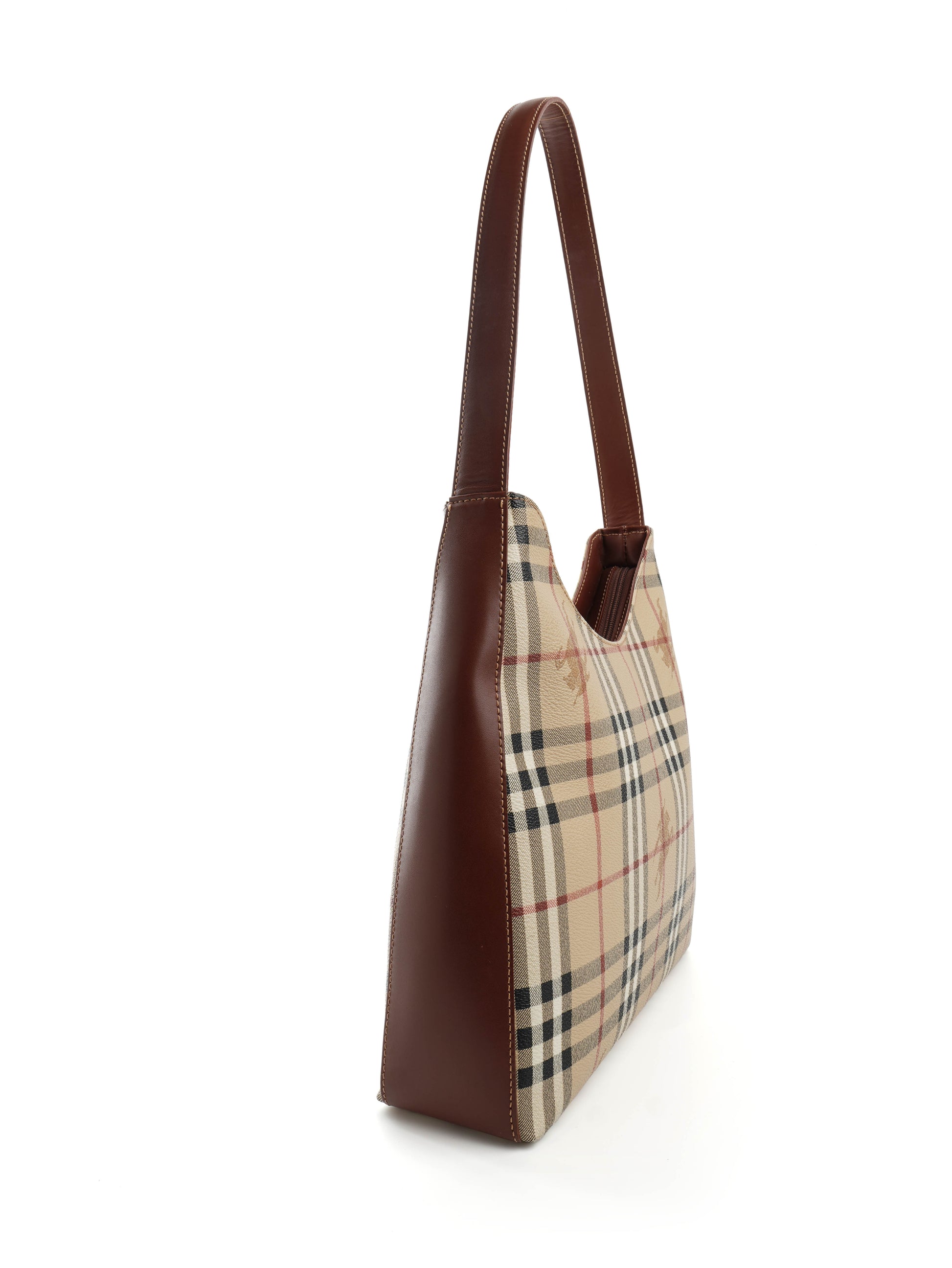 Burberry Haymarket Check Hobo