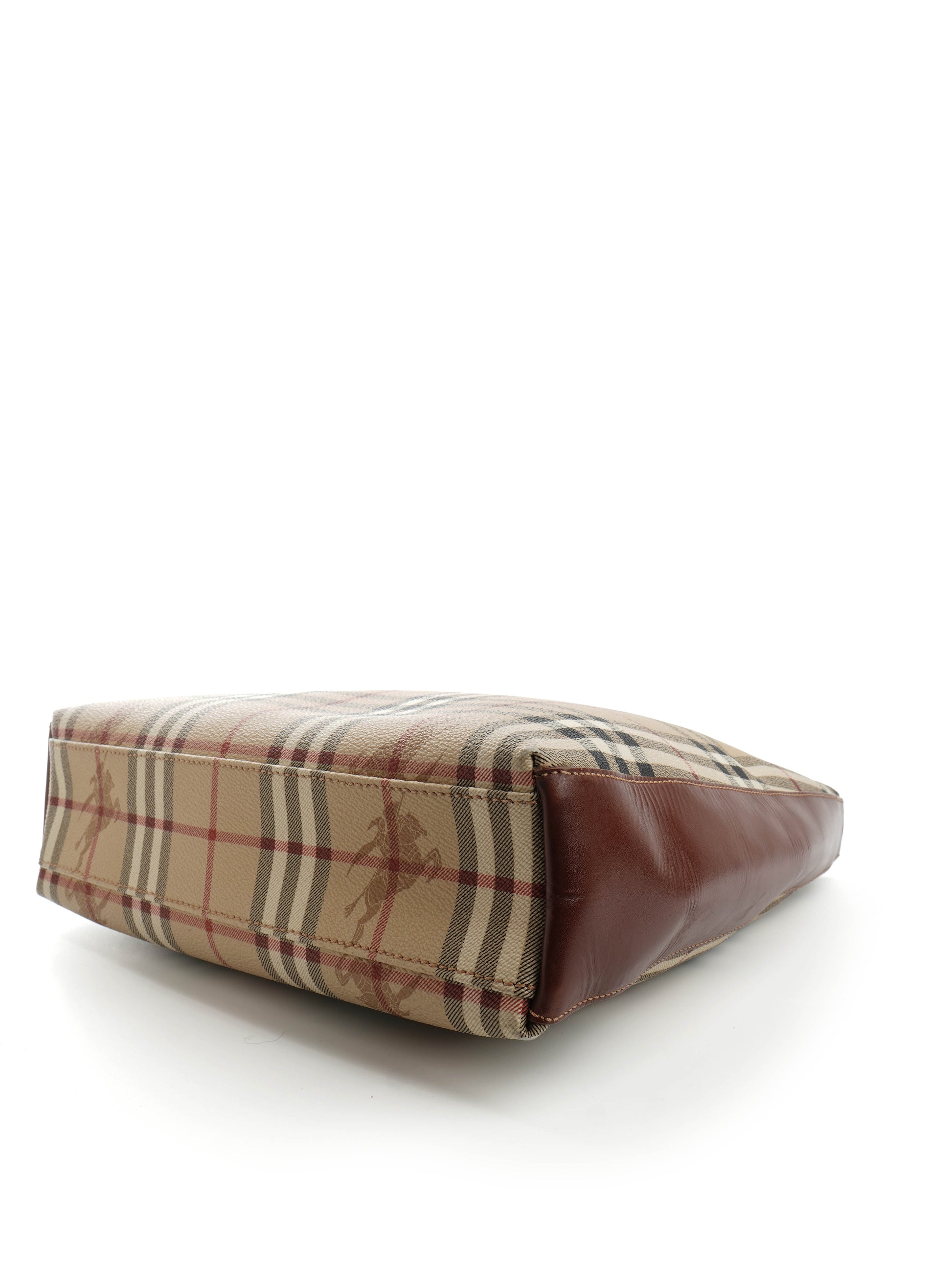 Burberry Haymarket Check Hobo