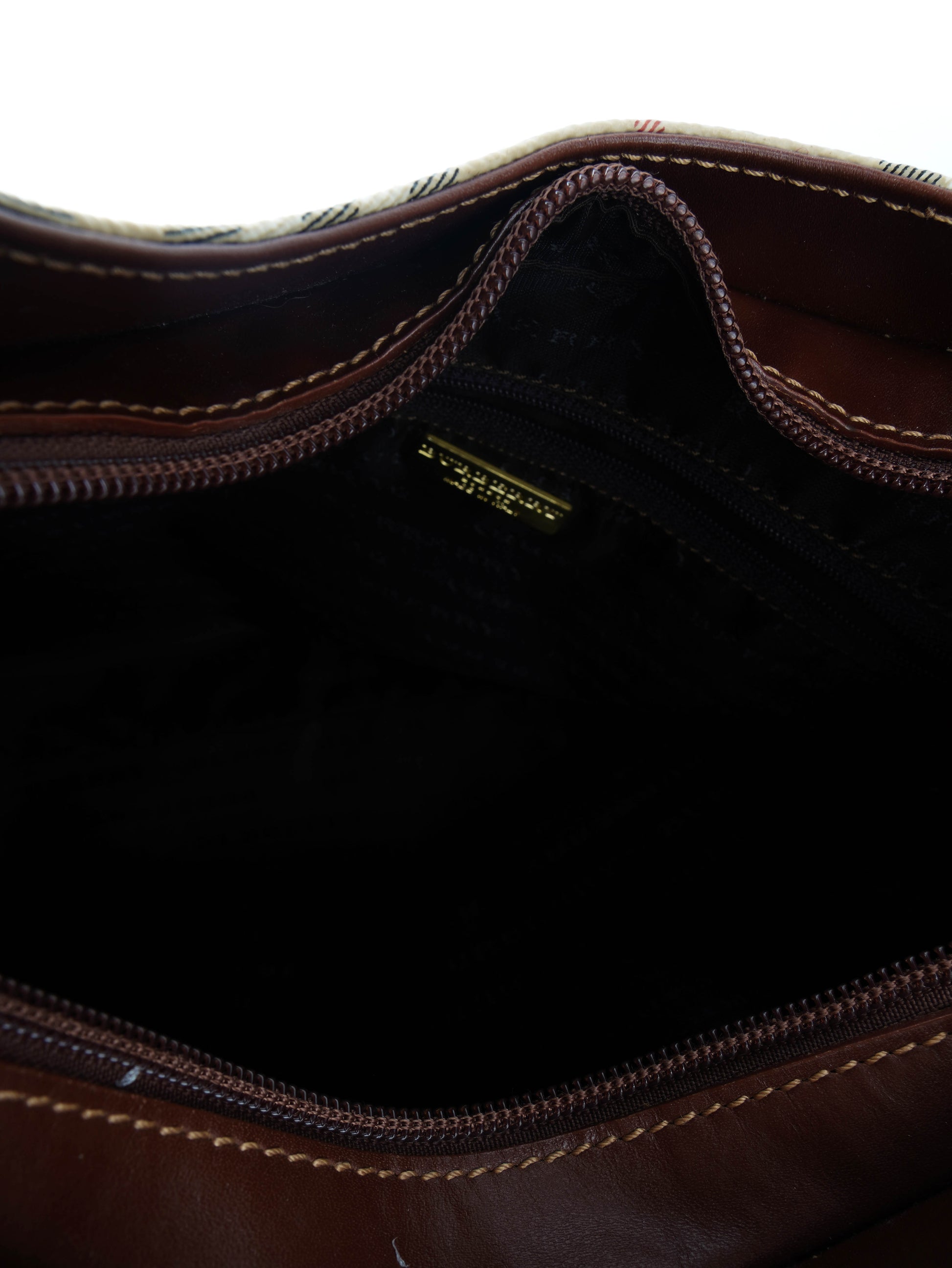 Burberry Haymarket Check Hobo