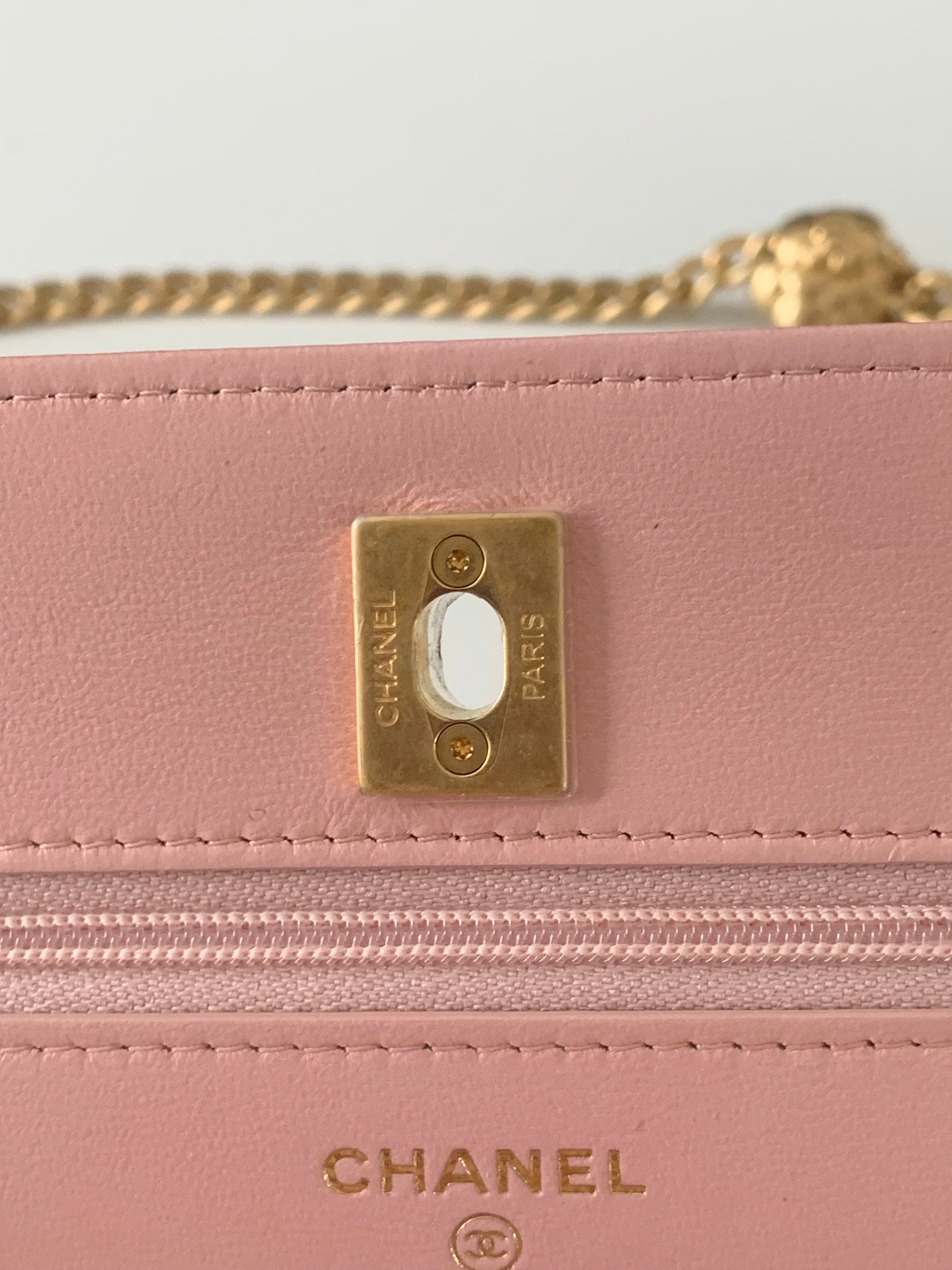 Chanel Sweet Camellia Wallet on Chain