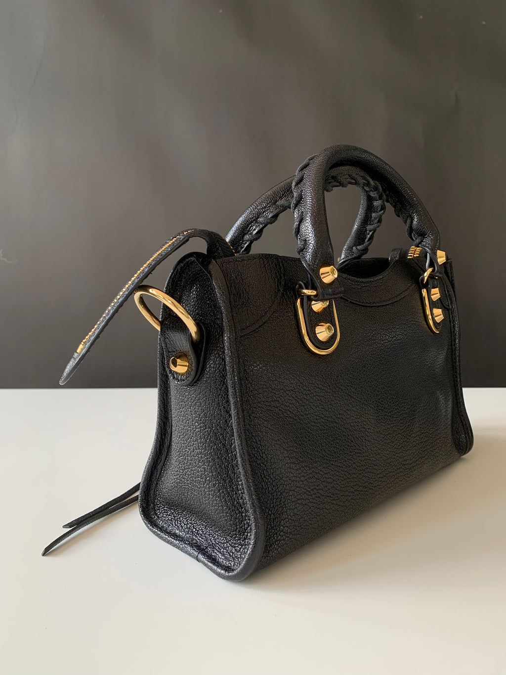 Balenciaga Mini City Metallic Edge