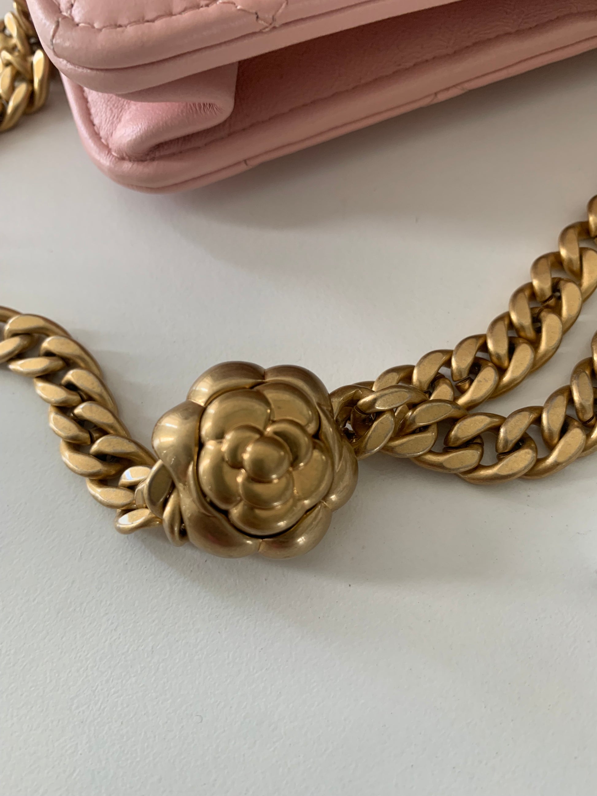 Chanel Sweet Camellia Wallet on Chain