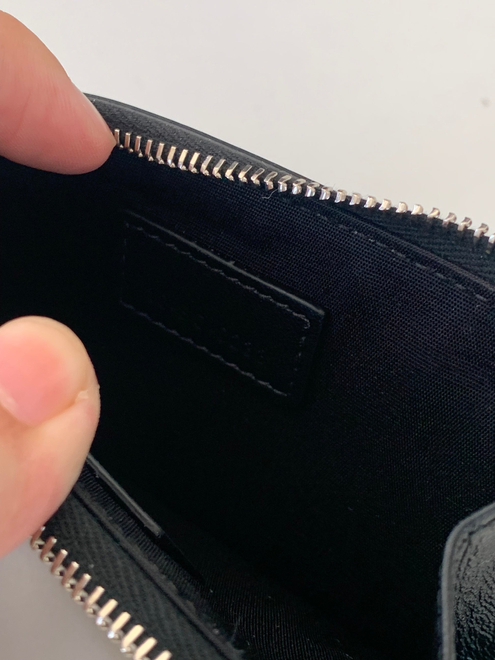 Dior Zipped Card Holder Oblique Galaxy