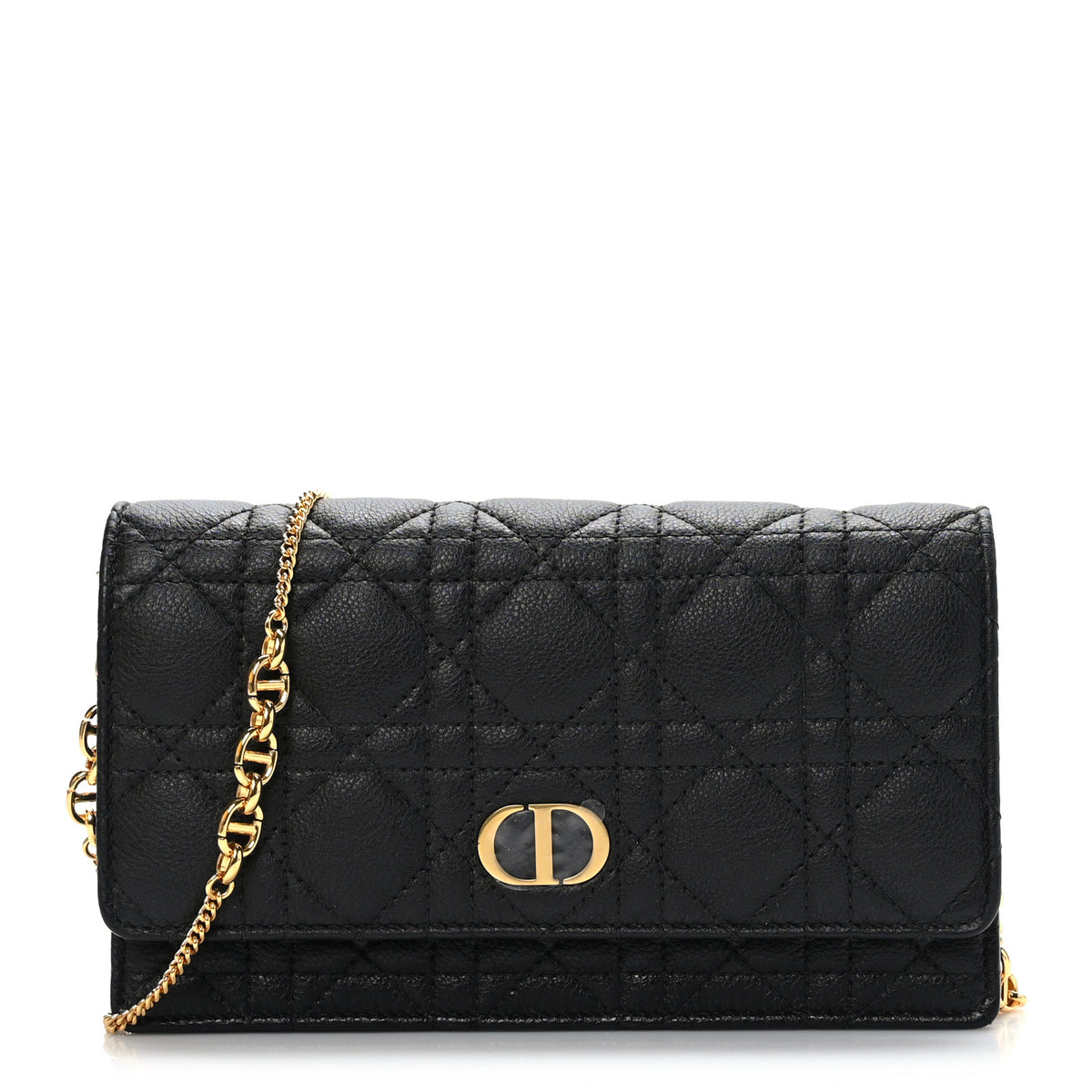 Dior Caro Pouch with Chain