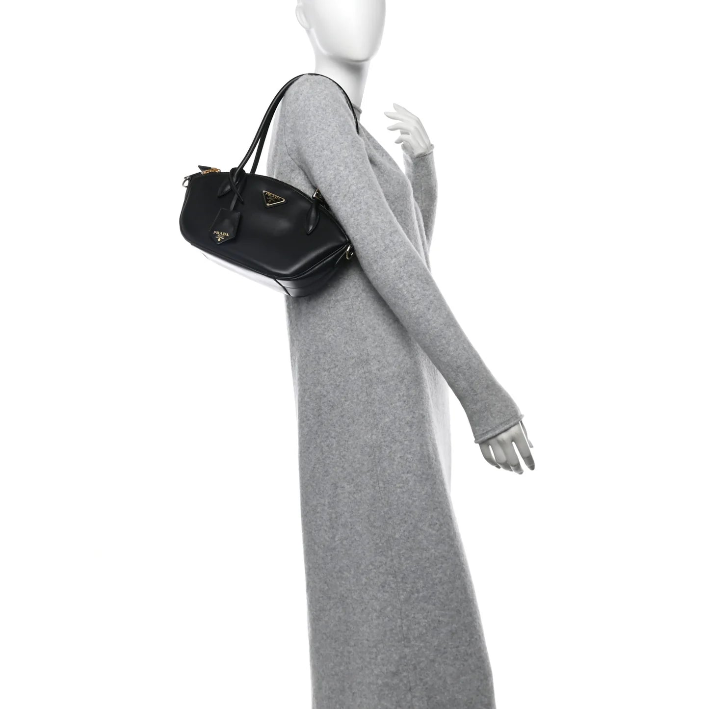 Prada City Calf Small Triangle