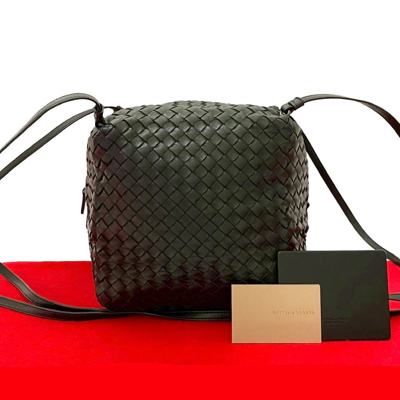 Bottega Veneta Intrecciato Box Crossbody