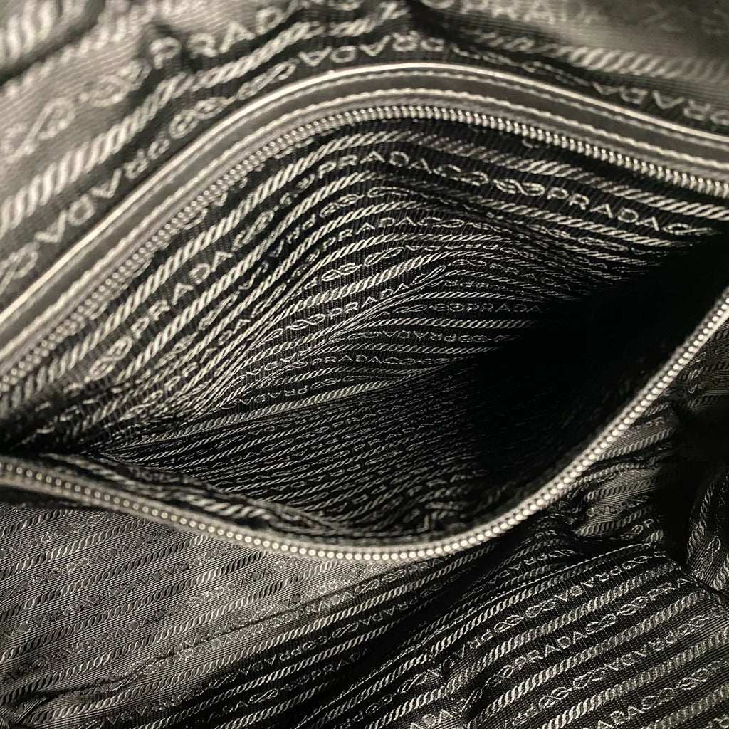 Prada Nylon Quilted Boston Bag