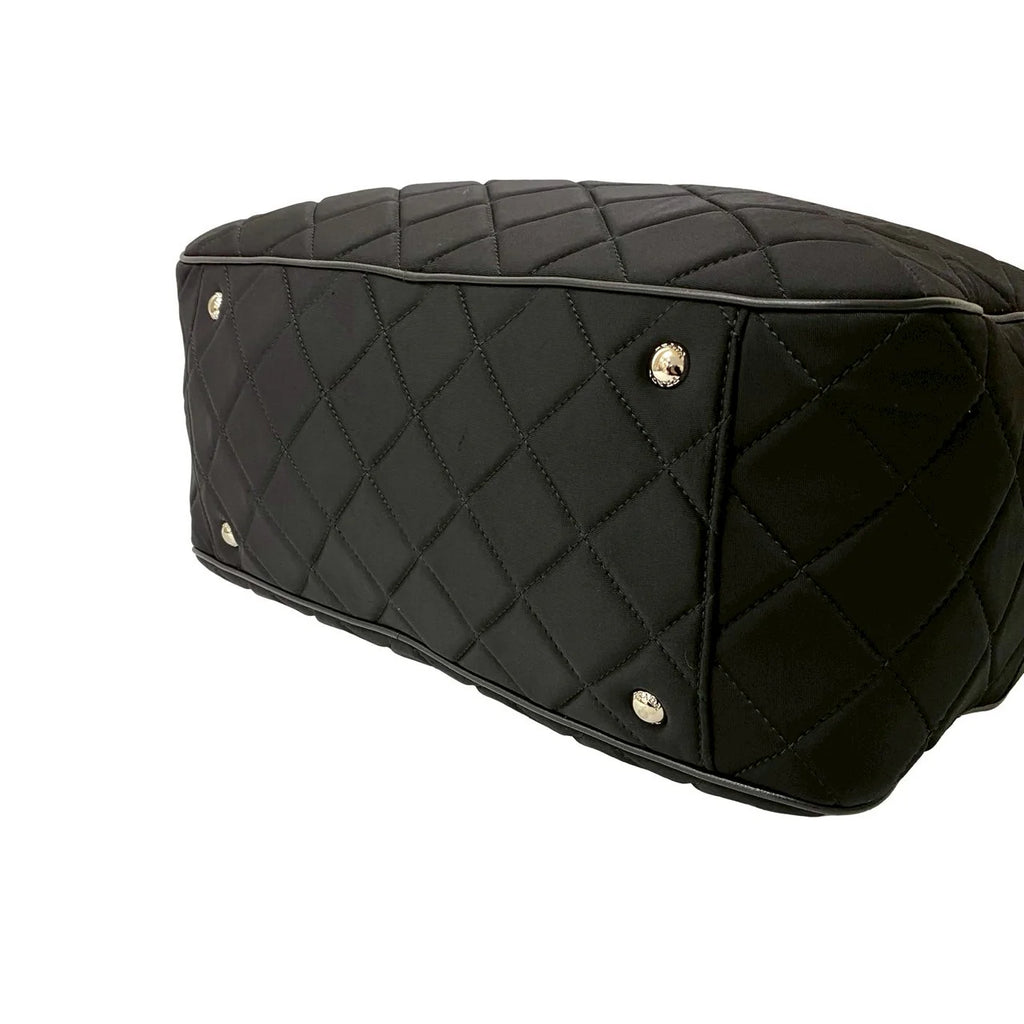 Prada Nylon Quilted Boston Bag