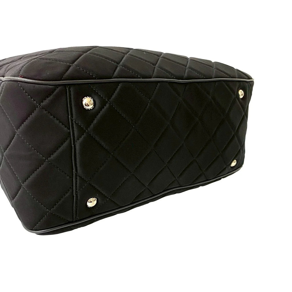 Prada Nylon Quilted Boston Bag