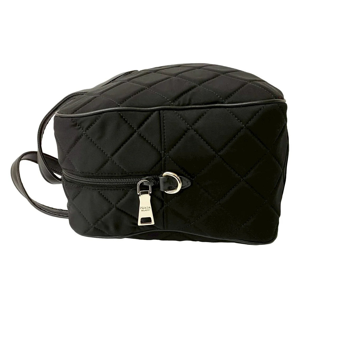 Prada Nylon Quilted Boston Bag
