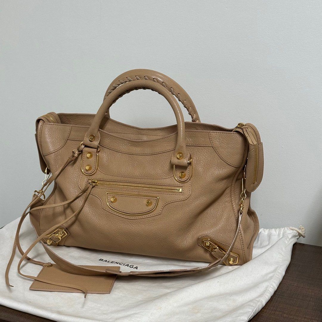 Balenciaga Medium City Metallic Edge