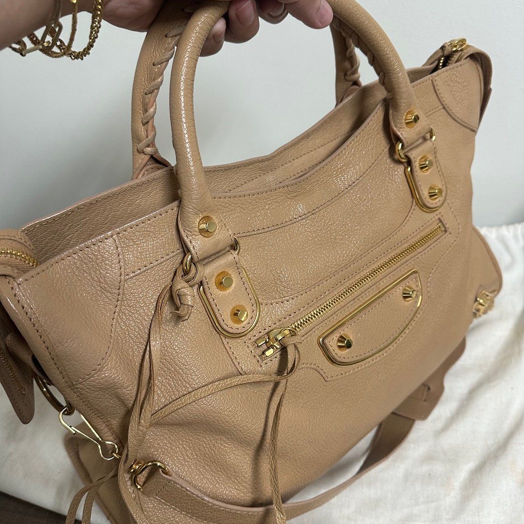 Balenciaga Medium City Metallic Edge