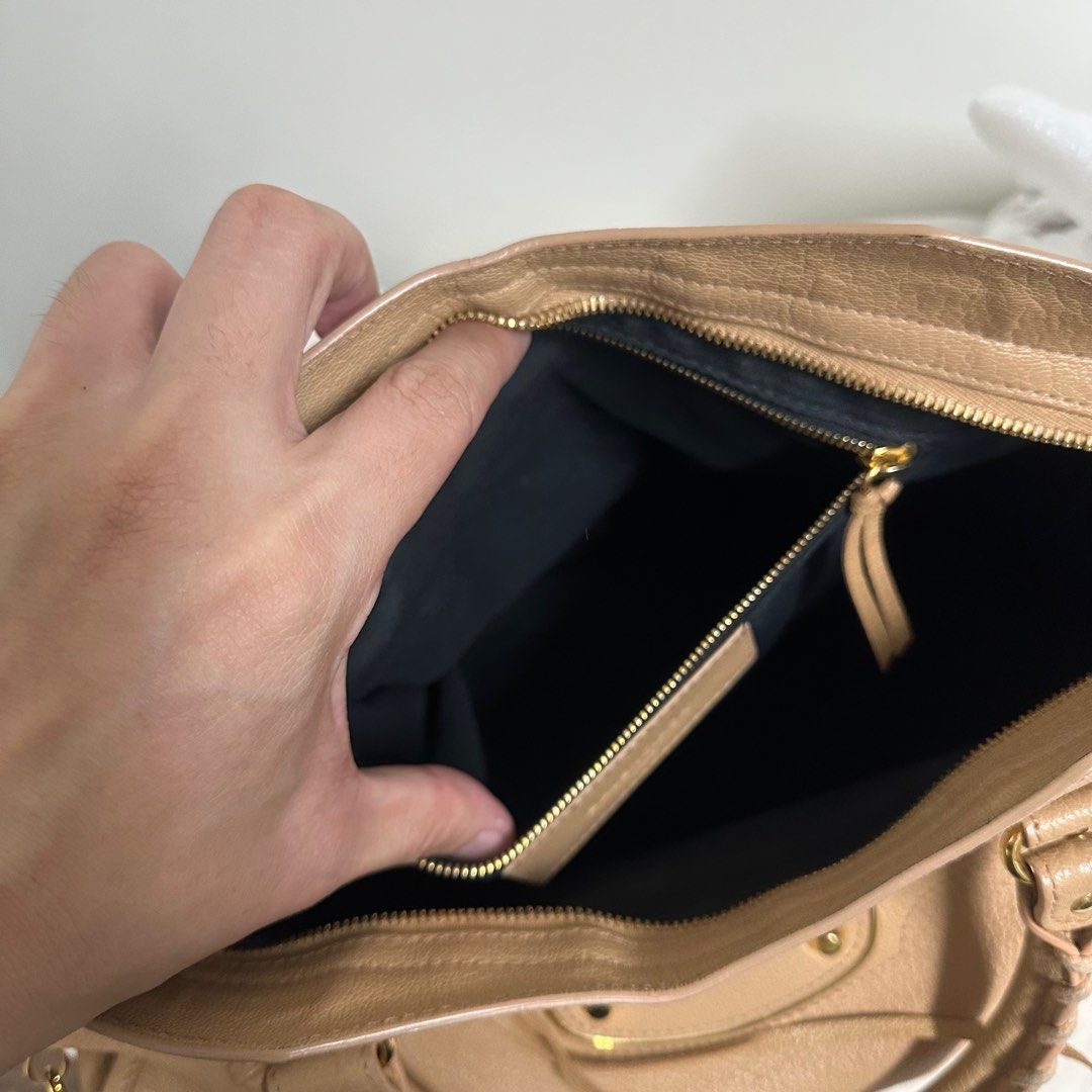 Balenciaga Medium City Metallic Edge