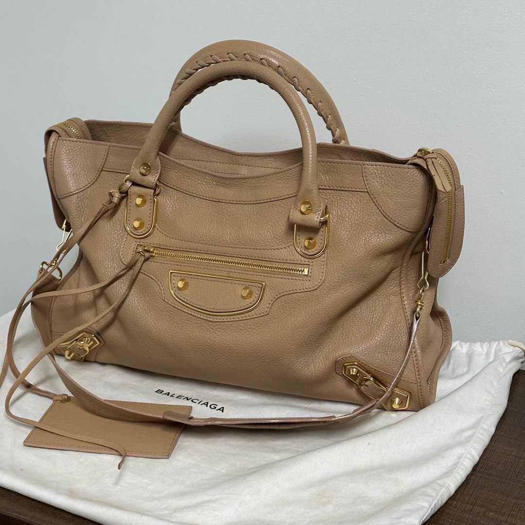 Balenciaga Medium City Metallic Edge
