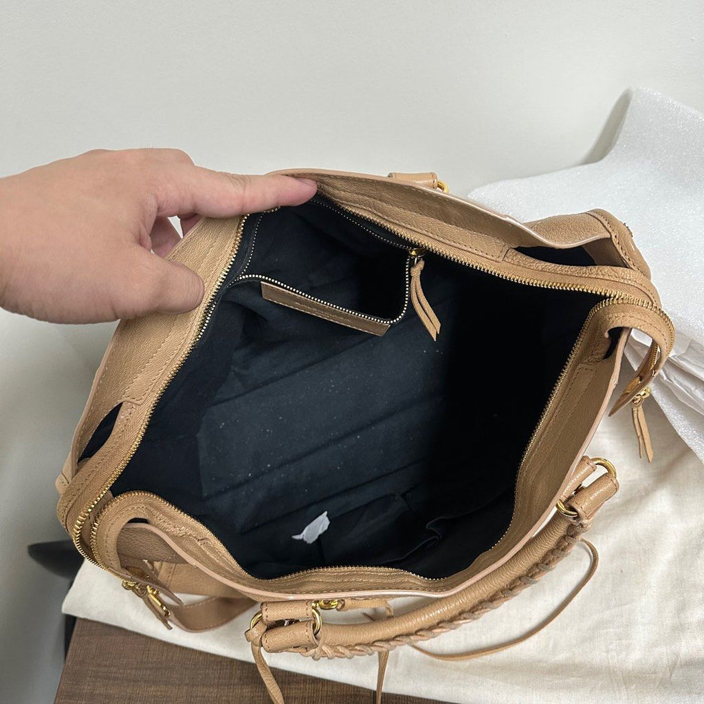 Balenciaga Medium City Metallic Edge