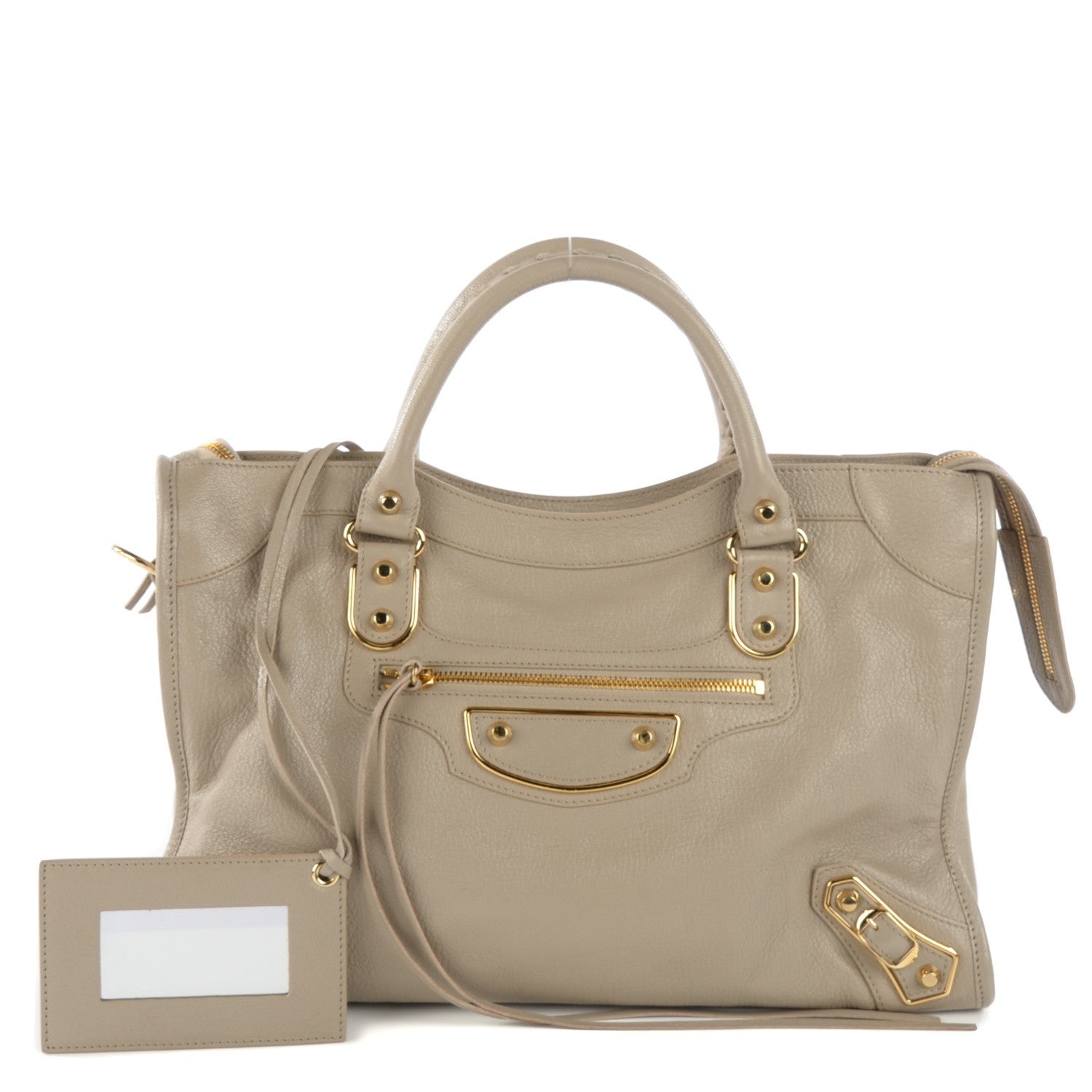 Balenciaga Medium City Metallic Edge