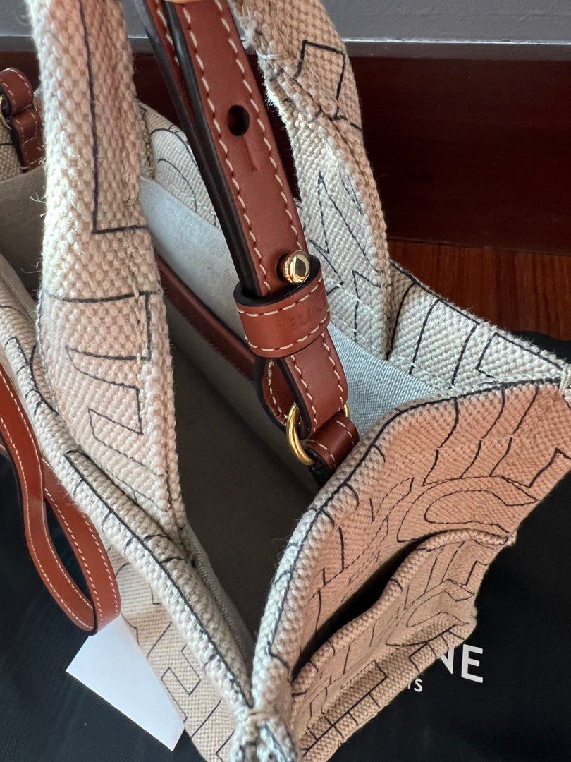 Celine All Over Print Thais Cabas Small