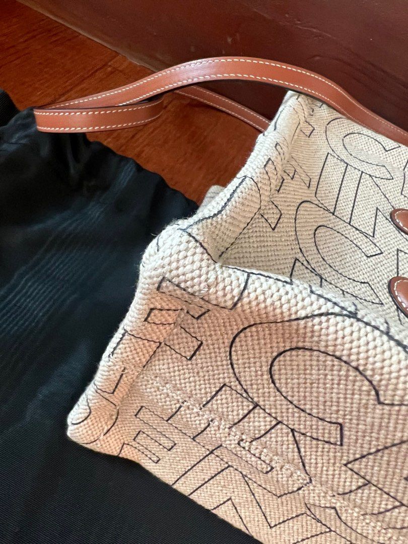 Celine All Over Print Thais Cabas Small