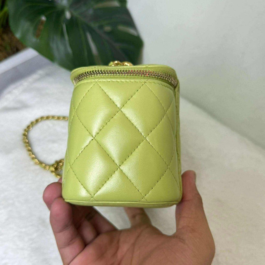 Chanel Vanity Case Lambskin