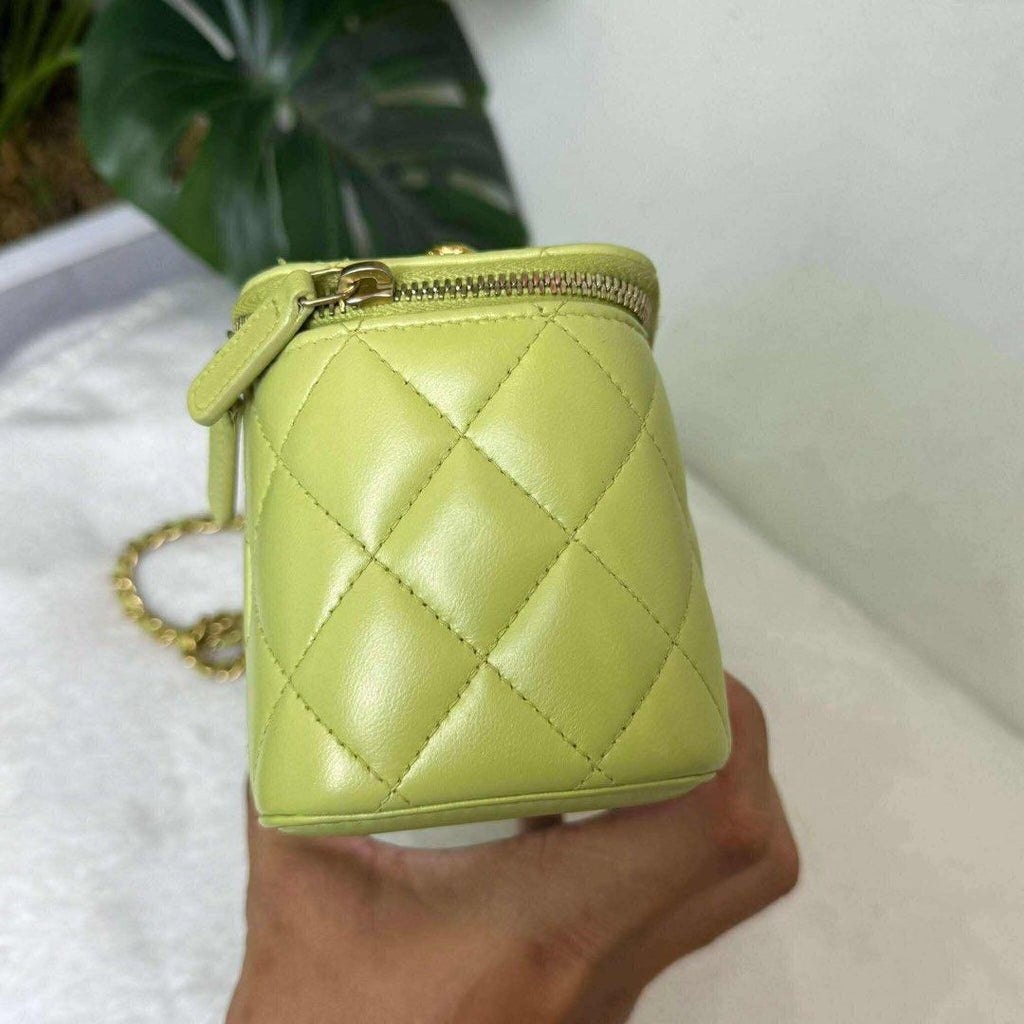 Chanel Vanity Case Lambskin