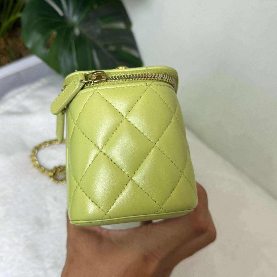 Chanel Vanity Case Lambskin