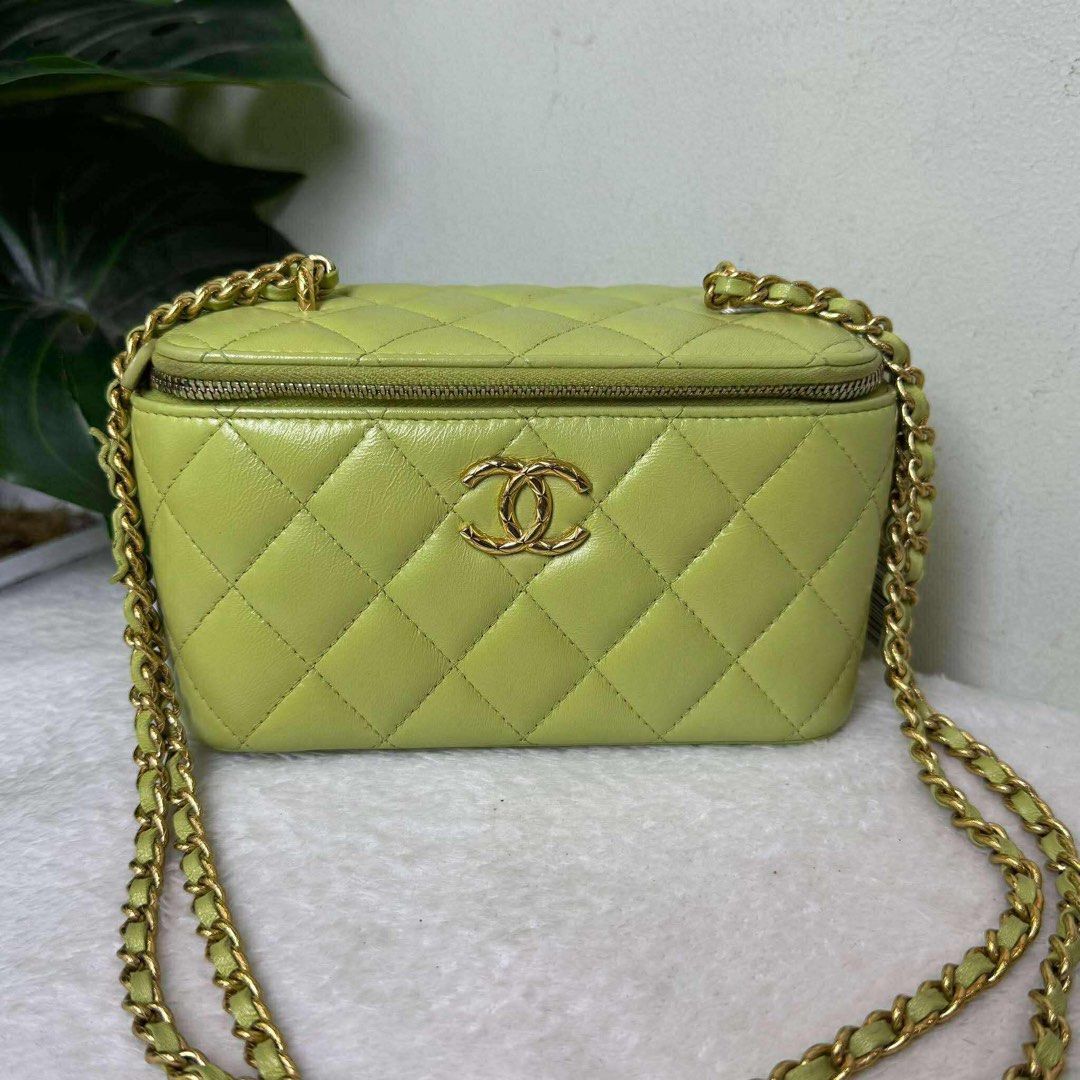 Chanel Vanity Case Lambskin