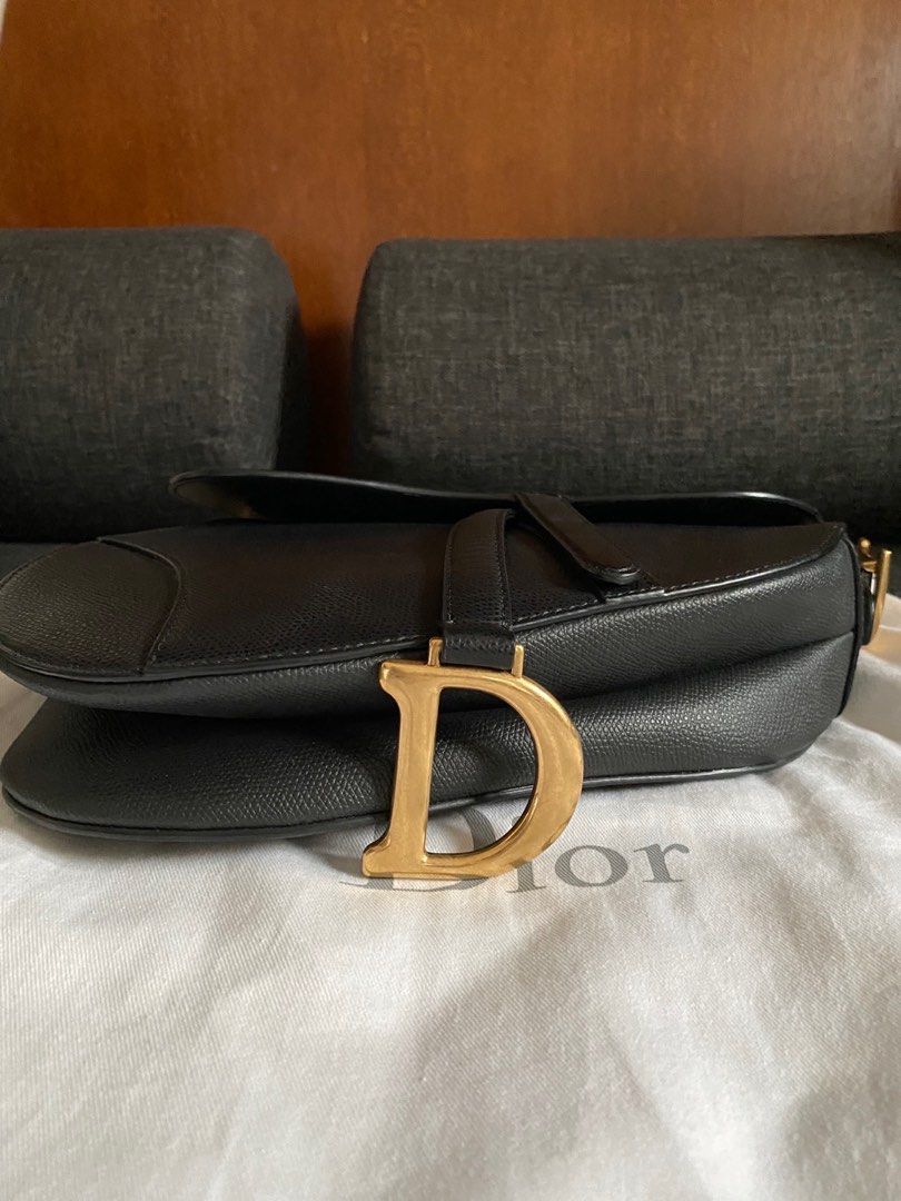 Dior Saddle Grained Calfskin