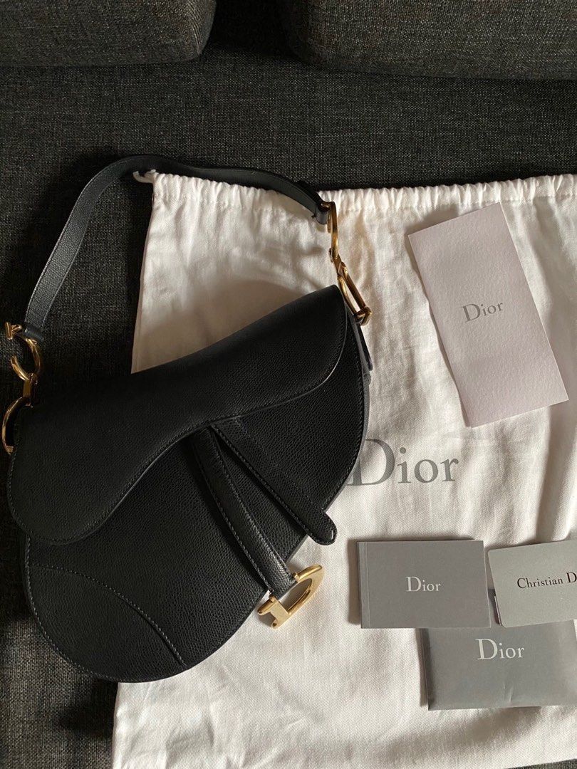 Dior Saddle Grained Calfskin