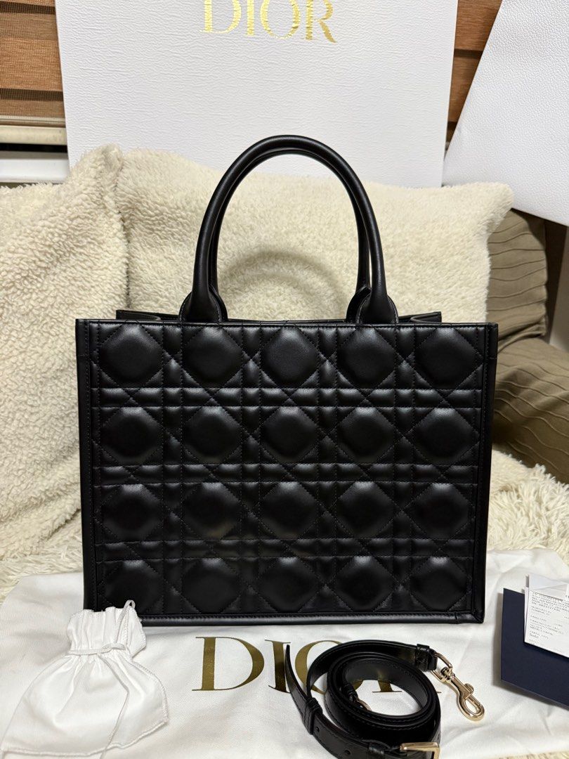 Dior Book Tote Medium Macrocannage
