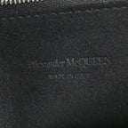 Alexander Mcqueen Skull Clutch Silver