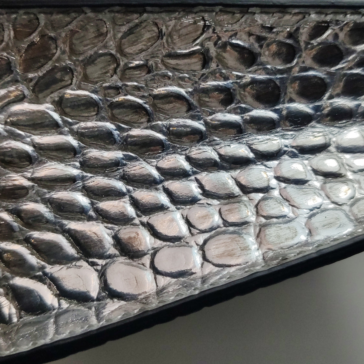 Alexander Mcqueen Skull Clutch Silver
