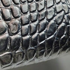 Alexander Mcqueen Skull Clutch Silver