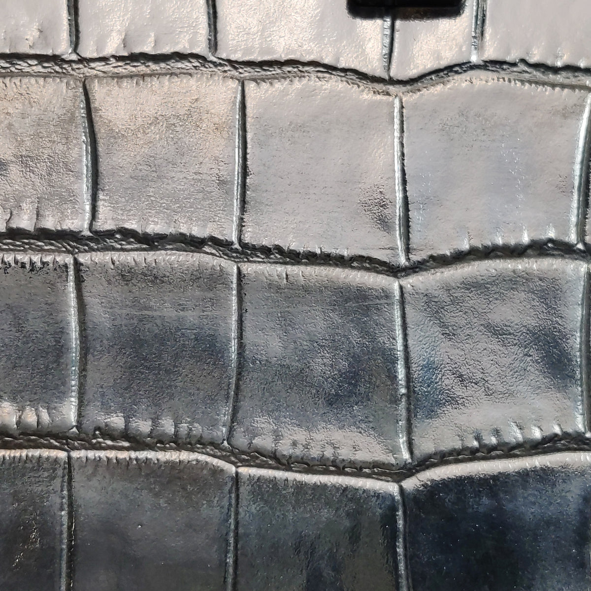 Alexander Mcqueen Skull Clutch Silver