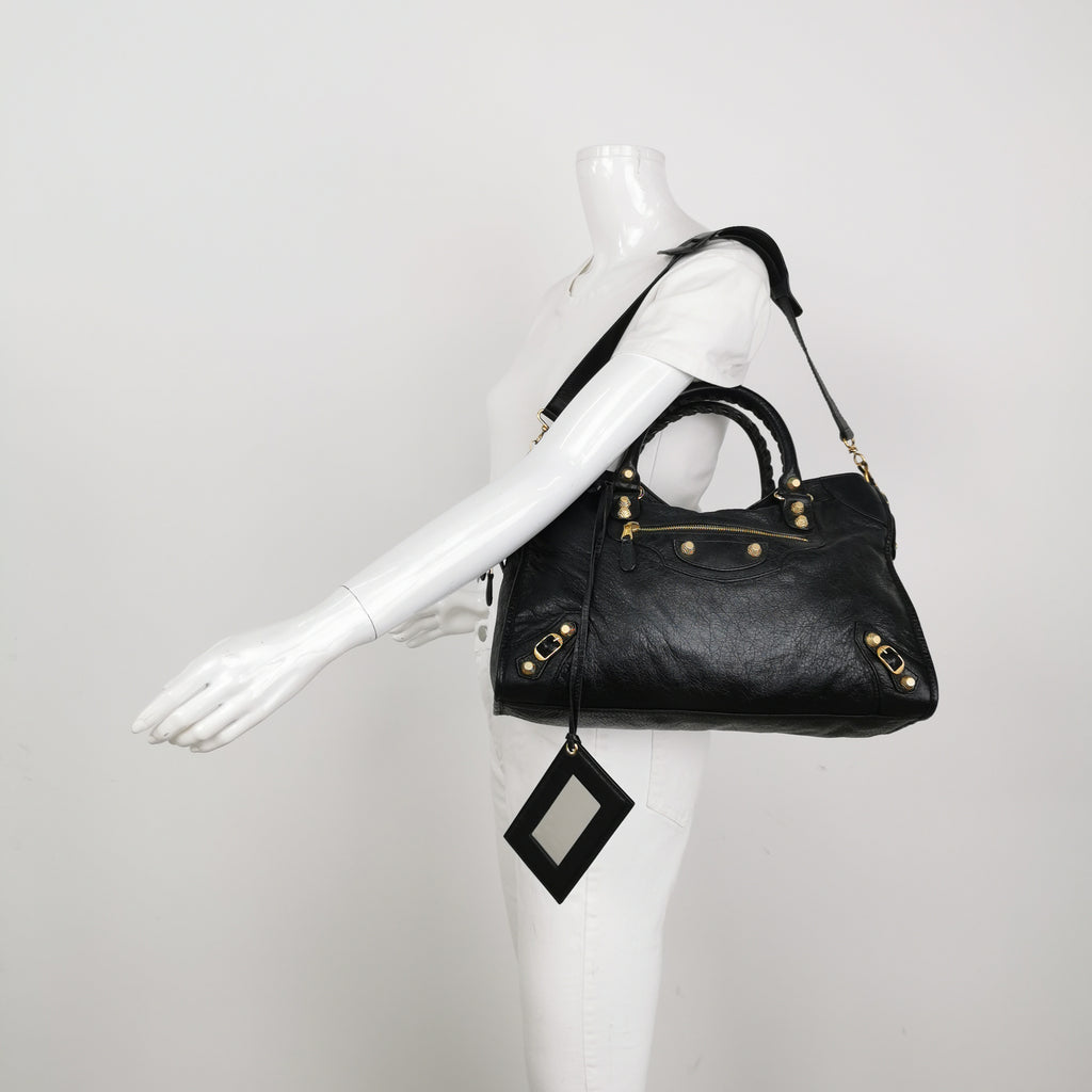 Balenciaga Giant City Medium Black