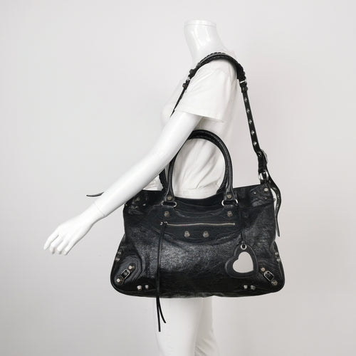 Balenciaga Neo Cagole City Black