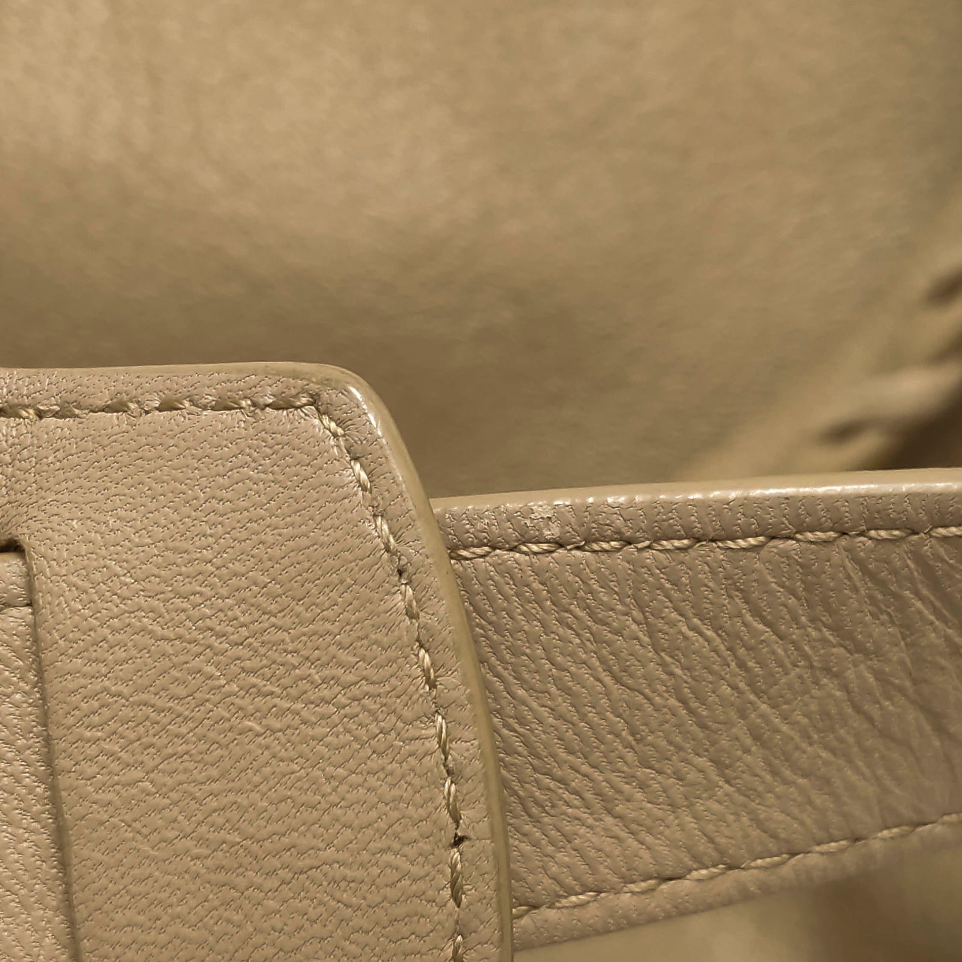 Balenciaga City Medium Metallic Edge Beige GHW