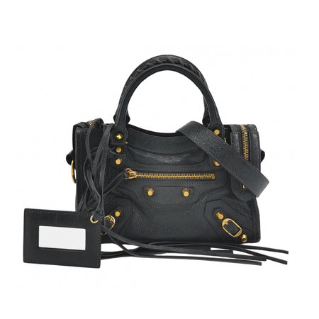 Balenciaga Classic City Mini Anthracite GHW
