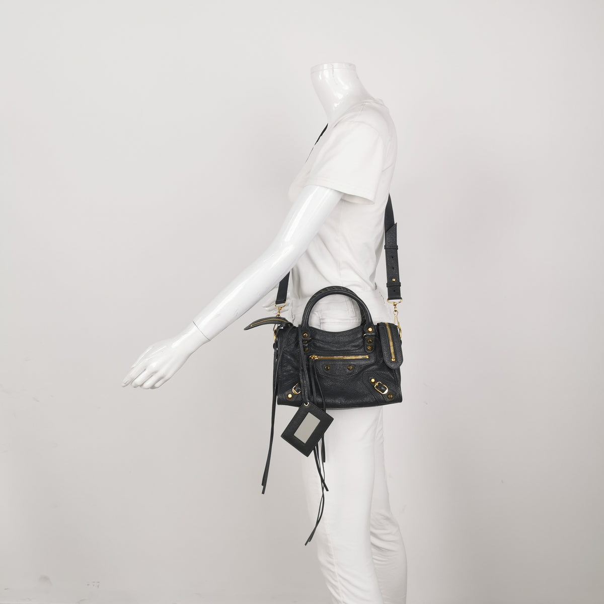 Balenciaga Classic City Mini Anthracite GHW